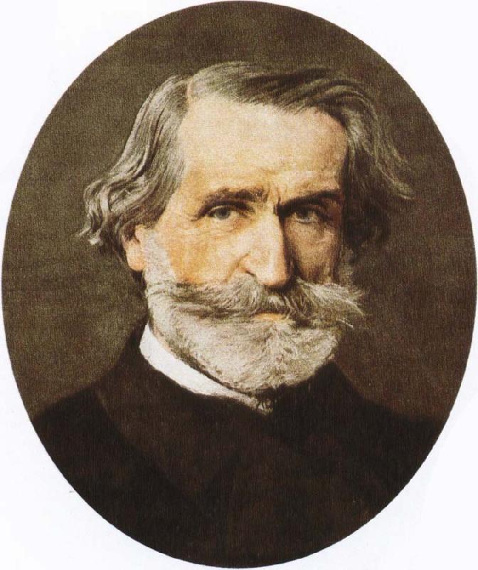 giuseppe verdi the greatest italian opera composer of the 19th century Germany oil painting art
